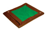 Tarp Green 16' x 20' Brown 7mi