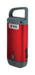 Red LED Hand Crank Flashlight