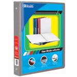 1/2" View Binder Grey Bazic