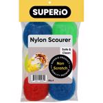 Plastic Scourer 6pk SP
