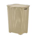 Hamper 1.7bu/60L Wicker Beige