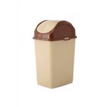 Trash Can 5qt Swing Beige/B SP