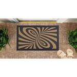 Doormat Natural Abstract Coir