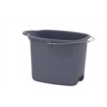 Pail 16qt Grey - Superio
