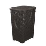 Hamper 1.7bu/60L Wicker Brown