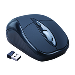 Mouse Black Wireless Homeplus