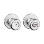 Kwikset Tylo Bed & Bath Chrome