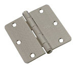 Door Hinge 3.5" Round Corner