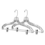 Hanger-Crystal-Suit w/Clip 2pk