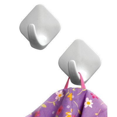 Diamond Hook Small 4pk. Adhesi