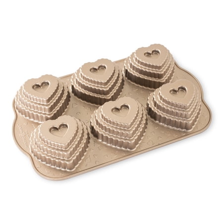 NordicWare 6 Tiered Heart Pan