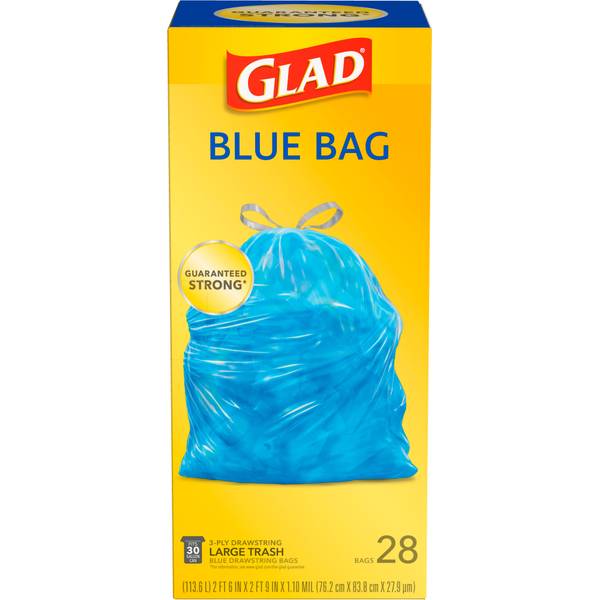 Glad Recycling Trash Draw 28ct
