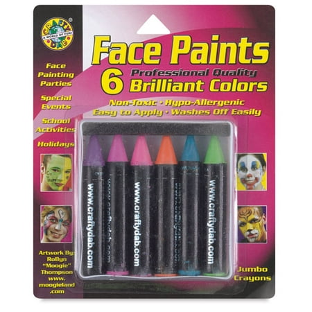 Face Paint JMBO Crayon 6 Brill