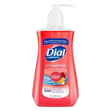 Hand Soap 7.5oz Dial Pomegrate