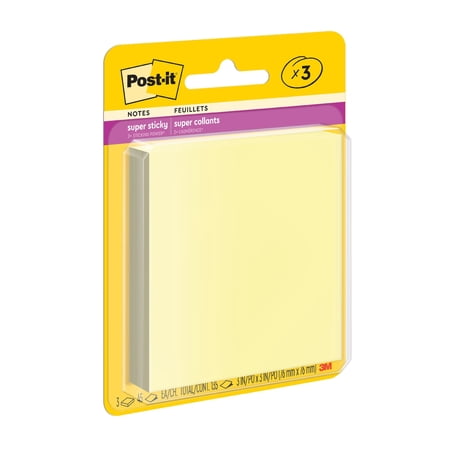 Post-It Notes Super Sticky 3x3