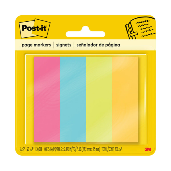 Post-It Notes 1" x 3" Asstd