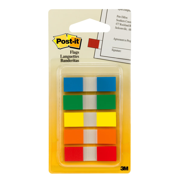 Post-It Flags Assorted Colors