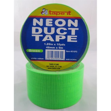 Duct Tape Neon Green 2" x 10yd