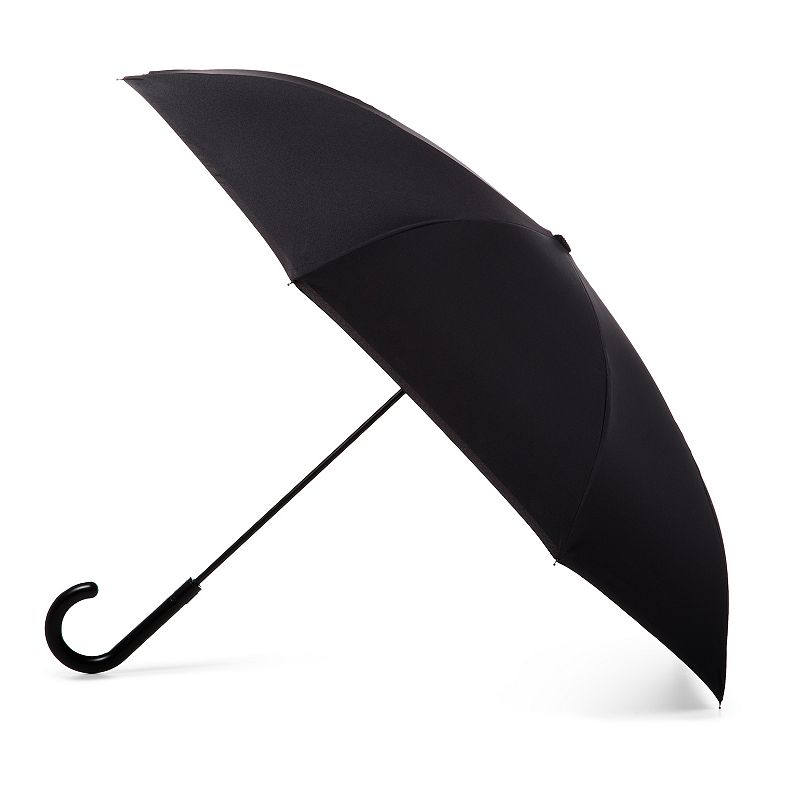 Totes Inverted Umbrella BLK/GR