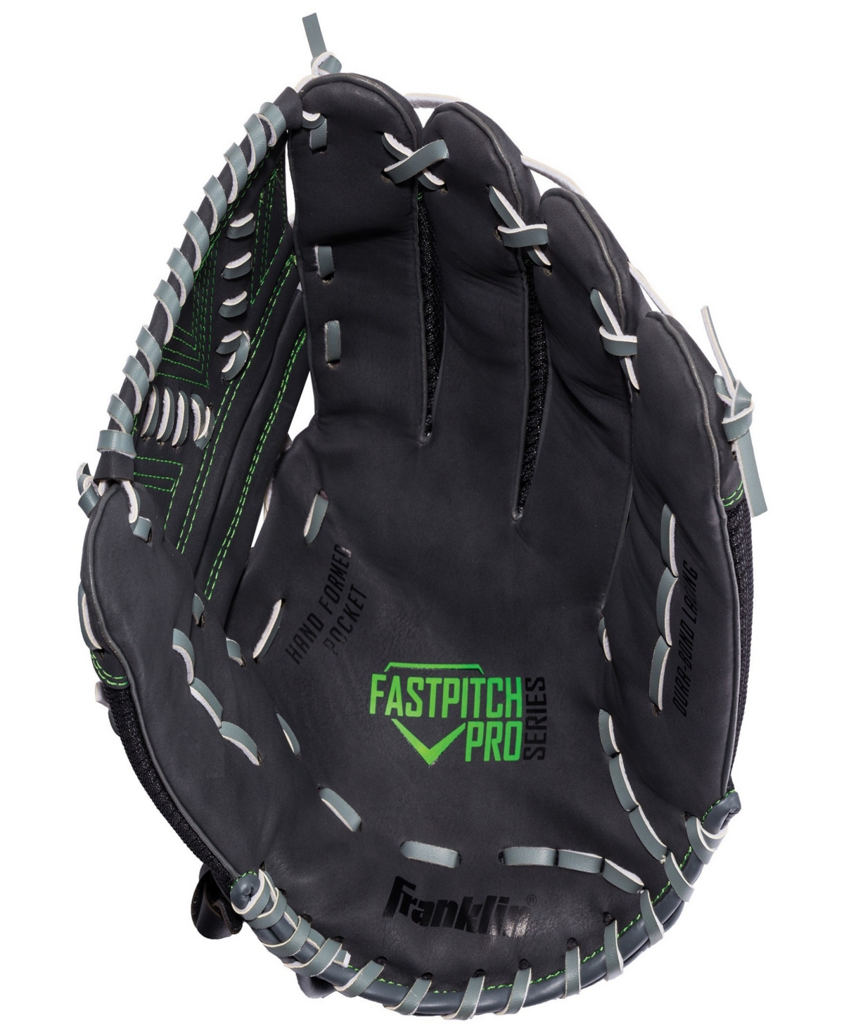 Glove 11" Black/Lime- Franklin