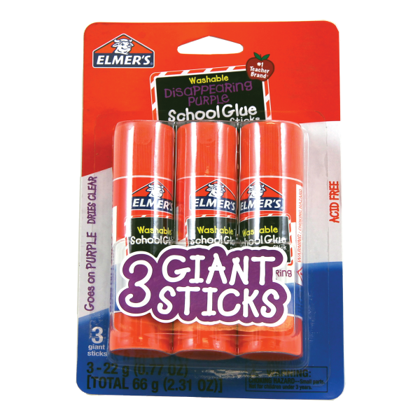 Glue Stic .77 3ct Purple Elmer