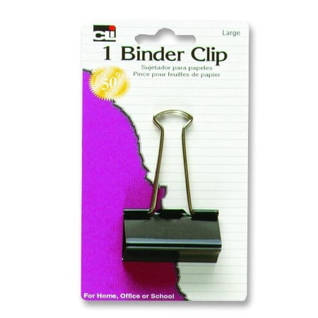 Binder Clips 2" Carded 1pk.