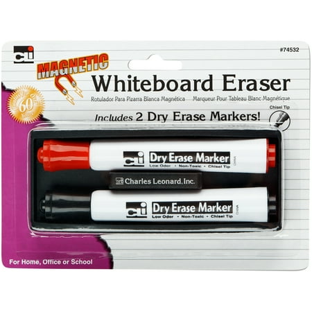 Whiteboard Eraser w/2 Markers