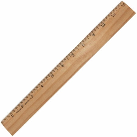Wooden Ruler - 12"