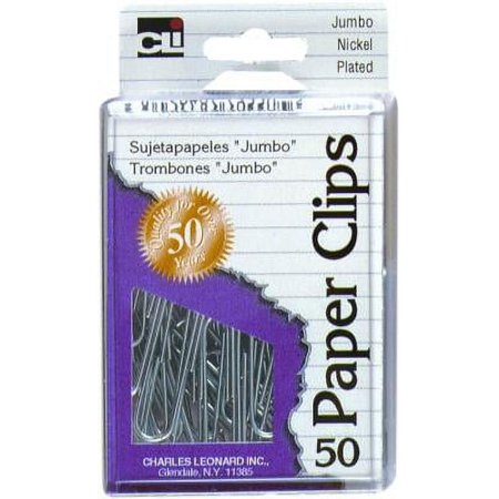 Paper Clips Jumbo 50ct
