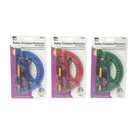 Compass/Protractor Combo Pack