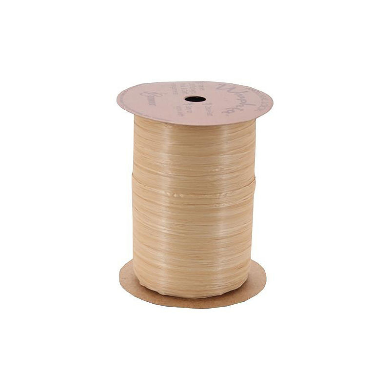 Raffia ¼"x100yd Matte Kraft