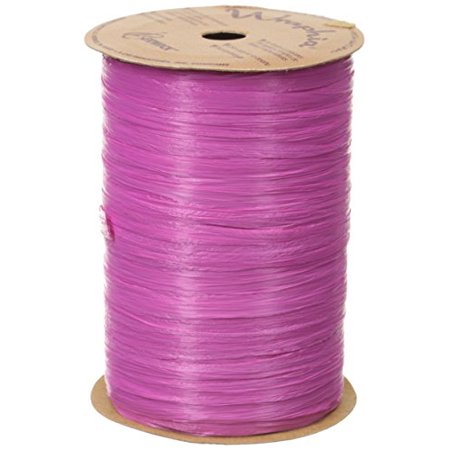 Raffia ¼"x100yd Hot Pink