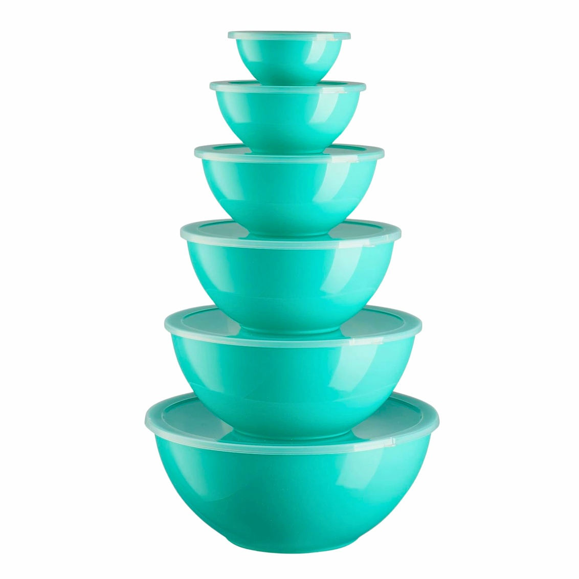 Mixing Bowl-Plastic-s/12 6+cov