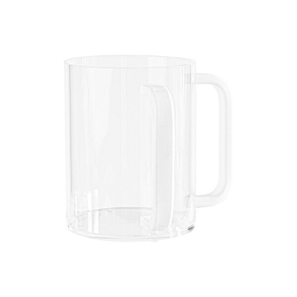 Washcup Acrylic 64920 Clr/Wht