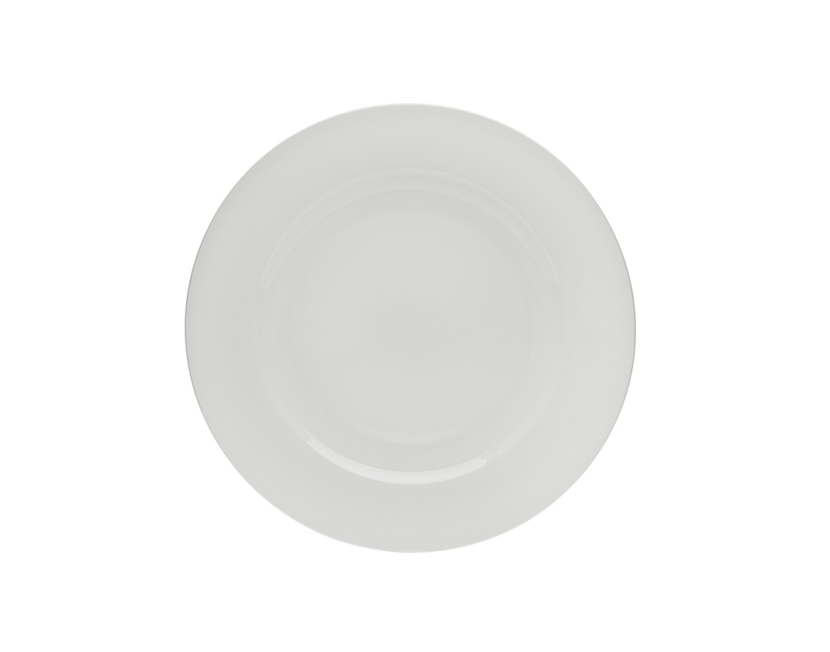 8" Desset Plate White