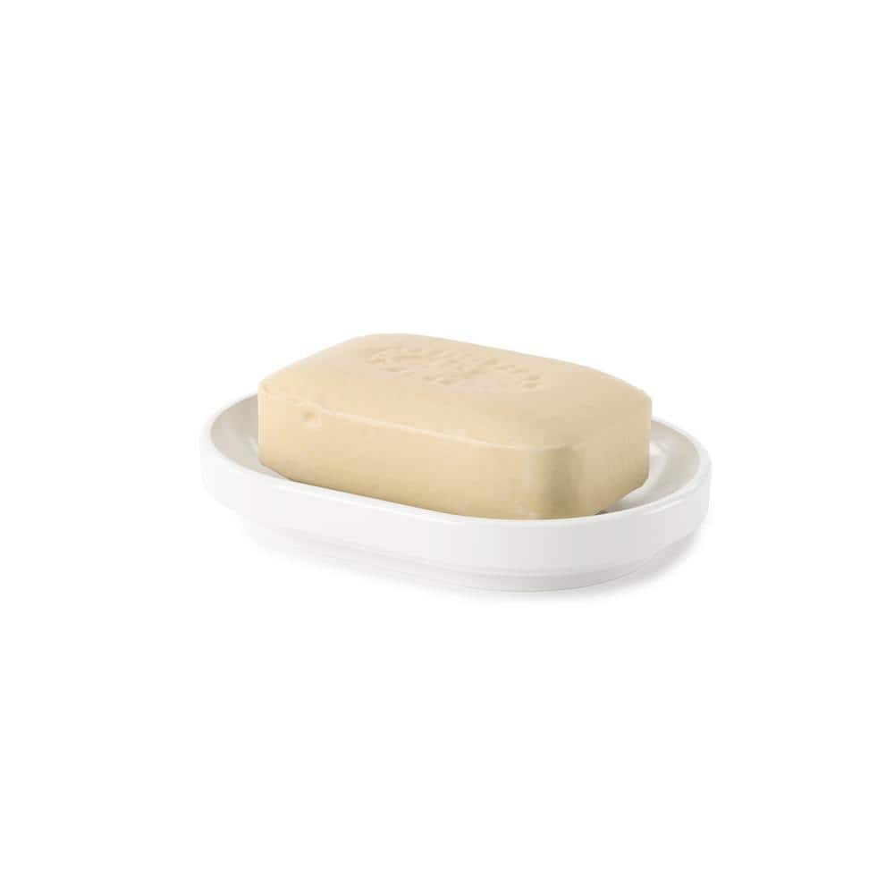 Soap Dish White - Step