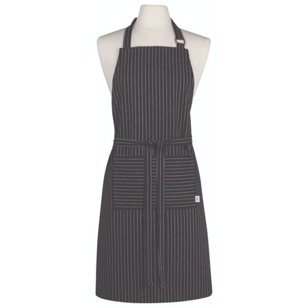 Now Design Apr Blk w/WT Pinstr