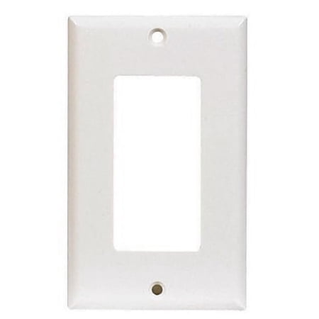 Decora Switch Plate Wht Gloss