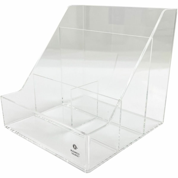 Desktop Organizer 4-comp Clear
