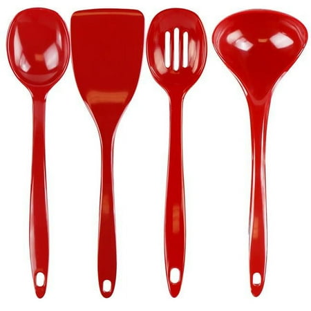 Utensil Set-Melamine_Red
