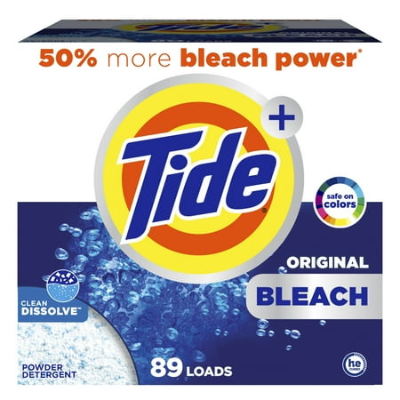 Tide Powder HE w/Bleac 80 Load
