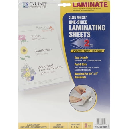 Laminating Sheets - 9x12  2ct
