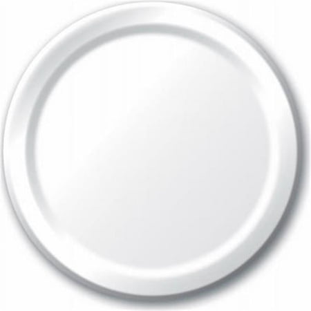 10.25" Paper Plate White 24ct