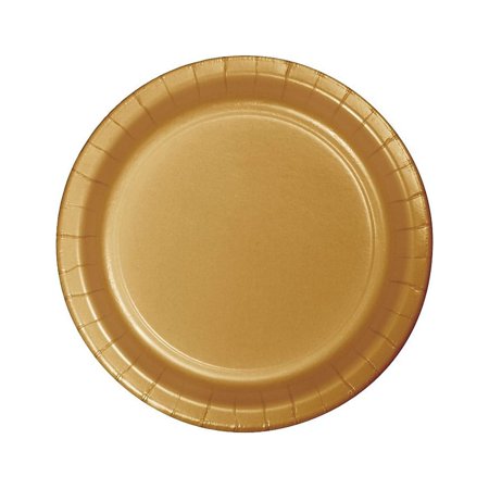 10.25" Paper Plate Gold 24