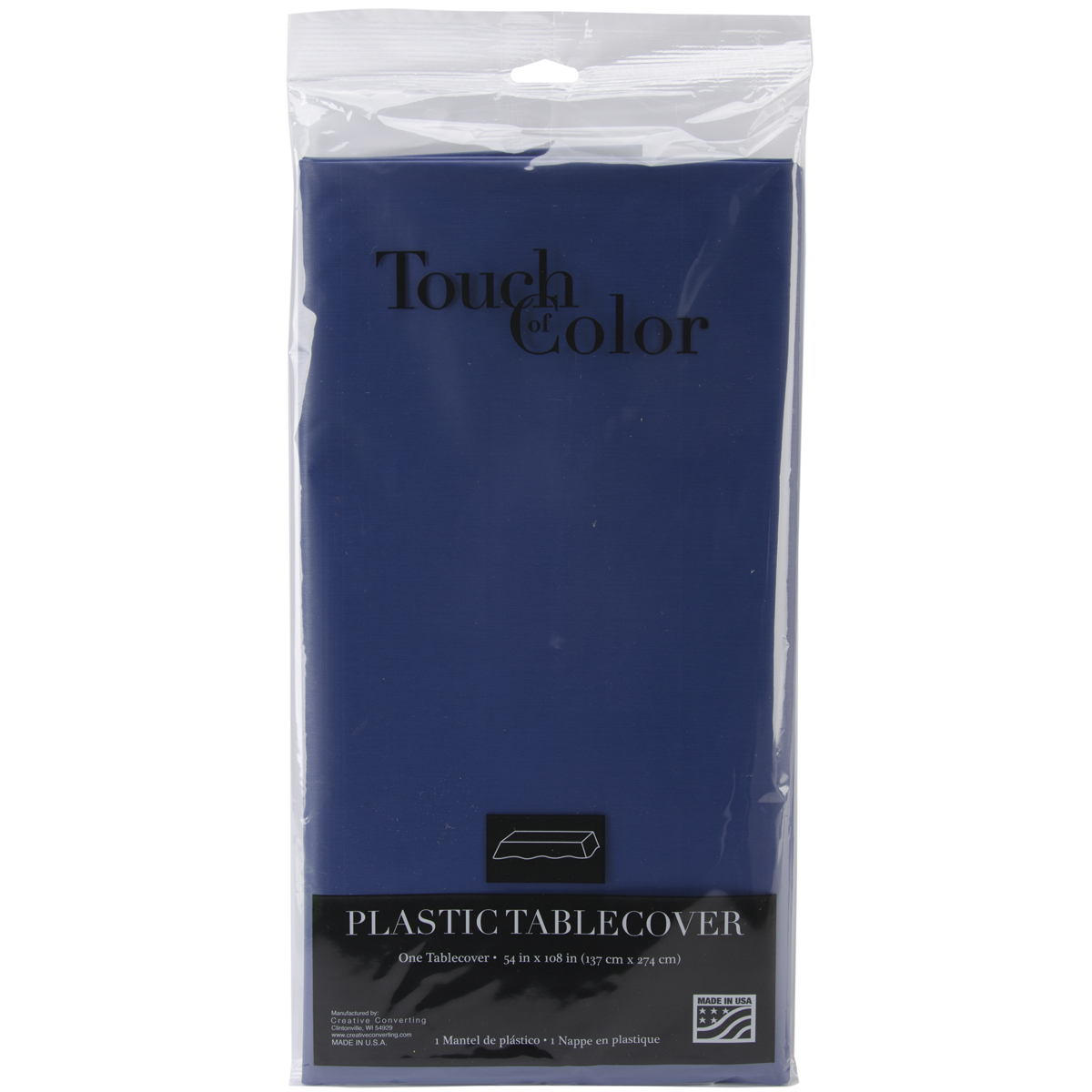 Plastic TC 54X108 Navy Blue