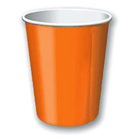 9oz Cup Sunkissed Orange 24ct