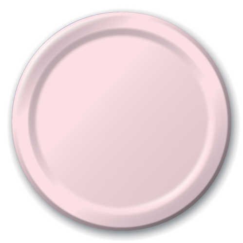 7" Paper Plate Pink  24ct.