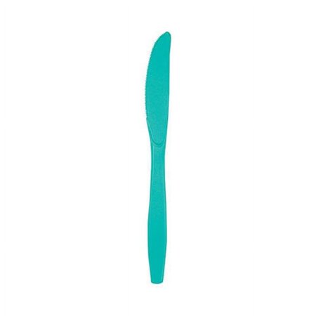 Plastic Knife 24ct Teal Lagoon