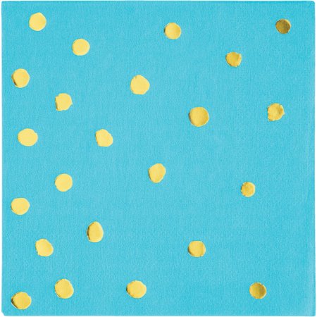 Blue+Foil gold BN 3ply 16c