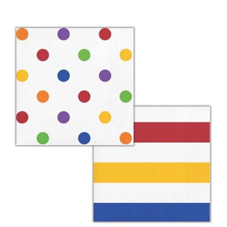 Dots & Stripes Multi BN 16ct.